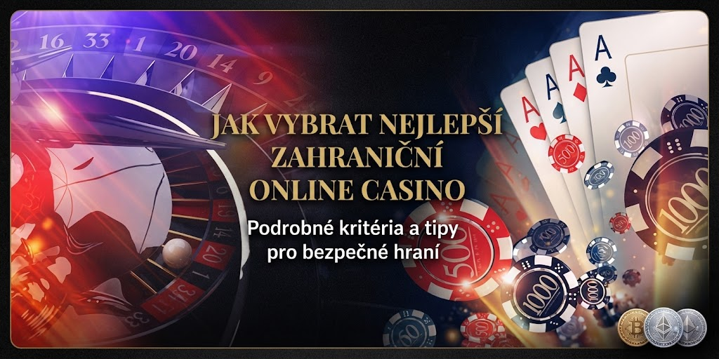 Jak vybrat nejlepší zahraniční online casino